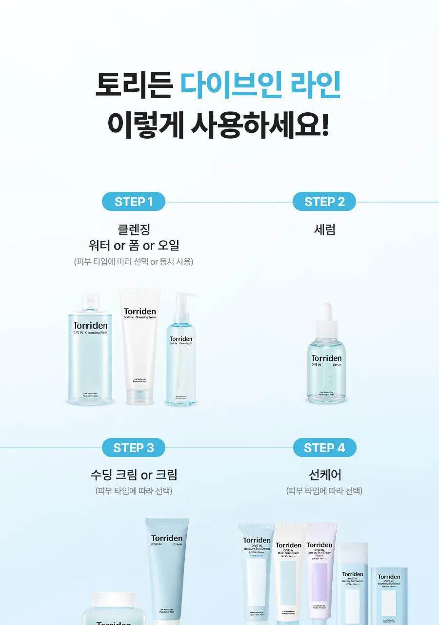 [무기자차/단독증량기획] 토리든 다이브인 무기자차 마일드 선크림 60ml 기획 (+20ml 추가 증정) 상세페이지 40